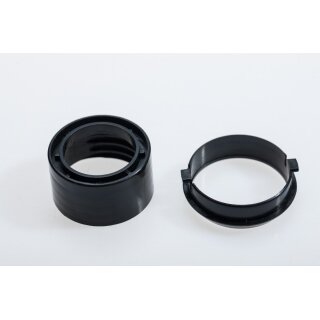1x Montagering 35mm mit Hülse für Staubsauger Reparaturschlauch, Schlauch, Klickschlauch