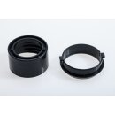 1x Montagering 35mm mit Hülse für Staubsauger Reparaturschlauch, Schlauch, Klickschlauch