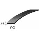 POLY-V-RIEMEN Elastisch 1200PJ6 TEM Rippenriemen...