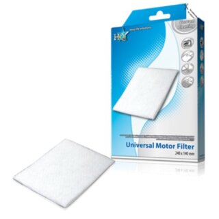 HQ Motorfilter für Staubsauger Universal 240 x 140 mm