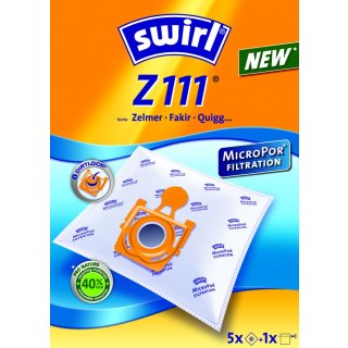Swirl Staubsaugerbeutel Z111 / Z 111 MicroPor für Zelmer Staubsauger