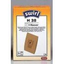 Swirl Staubsaugerbeutel H38 / H 38 f. Hoover Staubsauger...