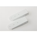 daniplus© Universal Wandhalterung Halterung für Mikrowelle, Küche in Weiß
