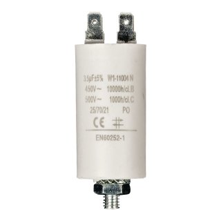 Kondensator Motorkondensator Anlaufkondensator Arbeitskondensator 450V 3.5 µF / 3,5 uF
