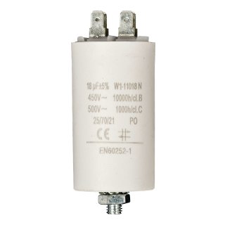 Kondensator Motorkondensator Anlaufkondensator Arbeitskondensator 450V 18.0 µF / 18 uF