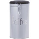 12x Kaffeedose silber schönes Design