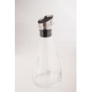 Emsa Flow Kühlkaraffe 1 Liter, Glaskaraffe mit Edelstahl 505219