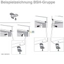 Bosch Siemens Balay Constructa Neff Kindersicherung für die Backofentür, Türsicherung - Nr. 627547