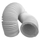 Abluftschlauch PVC flexibel Ø 100 / 102 mm, 5 m z.B. für Klimaanlagen, Wäschetrockner, Abzugshaube