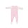 Baby Overall Strampler Schlafanzug " weißt du eigentlich wie lieb ich dich habe " Rosa, Gr. 74/80