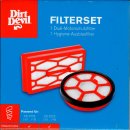Dirt Devil Filterset Motorschutzfilter + Hygiene...