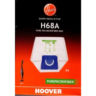 Hoover Original Vlies Staubsaugerbeutel H68A H 68 - Nr.: 35601915 für Diva