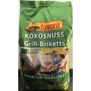 Favorit Kokosnuss Grill Briketts Premium Qualität Grillkohle ökologisch Grillen Kokos 5 Kg.
