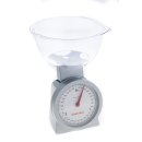 Soehnle Küchenwaage Actuell silber/glasklar Analog Waage, 3 Kg. max. - Nr.: 65041