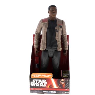 Star Wars VII Sammlerfigur Finn mit Lightsaber, Action Figur, hoch 45cm, beweglich