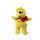 Haribo Plüsch Goldbär Figur, ca. 15cm hoch, Teddybär, Stofftier mit roter Fliege