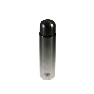 Thermosflasche 0,75L, Thermokanne mit Druckknopfsystem, Edelstahl -AUSLAUF-