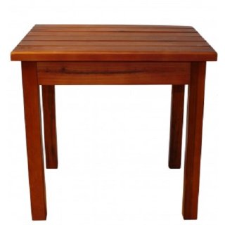Beistelltisch Tisch aus Kiefer, geölt   -  40,5 x 48cm, Gartentisch, Balkontisch