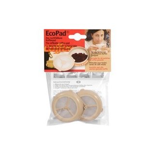 Ecopad - Das nachfüllbare Kaffeepad, 2er Set für fast alle Senseo Maschinen