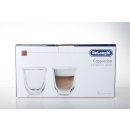 DeLonghi isolierte Cappuccino-Gläser, 2er Set,...