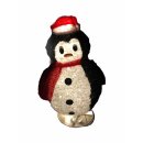 LED Pinguin 60cm, Weihnachtsdekoration, Gartenfigur beleuchtet, IP44
