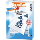 CleanBag Staubsaugerbeutel M184PHI8 für Philips