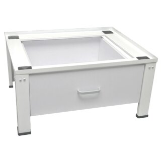 Scanpart Unterbausockel, Untergestell, Plattform für Waschmaschine / Trockner mit Schublade