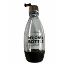 SodaStream My Only Bottle Schwarz, 0,5 Liter PET Flasche,...