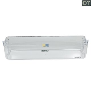 Bauknecht Whirlpool Ignis Abstellfach, Flaschenfach, Türfach, Absteller für Kühlschrank - Nr.: 481010372115