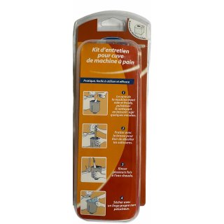 Codiac Reinigungsset für die Schüssel von Brotbackmaschinen inklusive Flasche mit 100ml und einer weichen Bürste, Nr. 312921