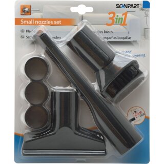 Scanpart Kleindüsen Set, 3 Stück, Staubsaugerdüse Nr. 1190000112
