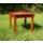 Beistelltisch Tisch aus Kiefer, geölt   -  40,5 x 48cm, Gartentisch, Balkontisch