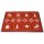 Waschbare Fußmatte - Weihnachten rot 50x75 cm Wash+Dry Fußabstreifer