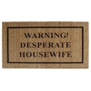 Kokosfußmatte Abtreter - Desperate Housewife - Kokos 45x75 cm Türmatte