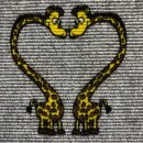 Türmatte - Fussmatte Giraffe ca 40x60 cm Fußabstreifer