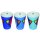 6 Espressobecher mit Fisch Motiv - blau - Espresso