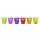 6 Espressobecher mit Frankreich Motiv - Espresso