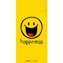 Smiley Strandtuch Mikrofaser - Happiness ca 180x90 cm...