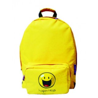 Rucksack Smiley Happy Colors - gelb
