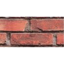 Klebefolie - Möbelfolie Backstein - Mauer -  45 cm x 200 cm Dekorfolie