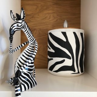 Klebefolie Möbelfolie Zebra schwarz weiss 45 cm x 200 cm Animal Print Dekorfolie 