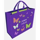 Shopper - Einkaufstasche - Strandtasche Schmetterlinge -...