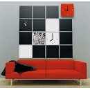 Klebefolie - Möbelfolie Comic Style - schwarz weiss -  90 cm x 200 cm Dekorfolie