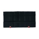 2er SET daniplus© Aktiv-Kohlefilter rechteckig passend für Typ150, KF80, DKF24 - AEG, Electrolux, Juno, Bauknecht, Wh