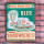 Blechschild - Sandwich & Beer - Schild im Antik Look - Metallschild