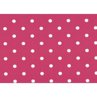 Klebefolie - Möbelfolie Pink Punkte  - Dots -  45 cm x 200 cm Dekorfolie