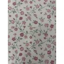 Klebefolie Rosa Blümchen - Möbelfolie - Biedermeier Look Fantasie Claire -  45 cm x 200 cm