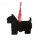 12x Mini Schreibtafel - Kreidetafel Tafel Westhighland Terrier Westie ca 10x8 cm