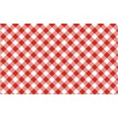 Klebefolie - Möbelfolie diagonal gestreift rot - 45 cm x 200 cm Dekorfolie