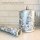 Klebefolie - Möbelfolie selbstklebend Ornamente Silber Grau 0,45 m x 15 m